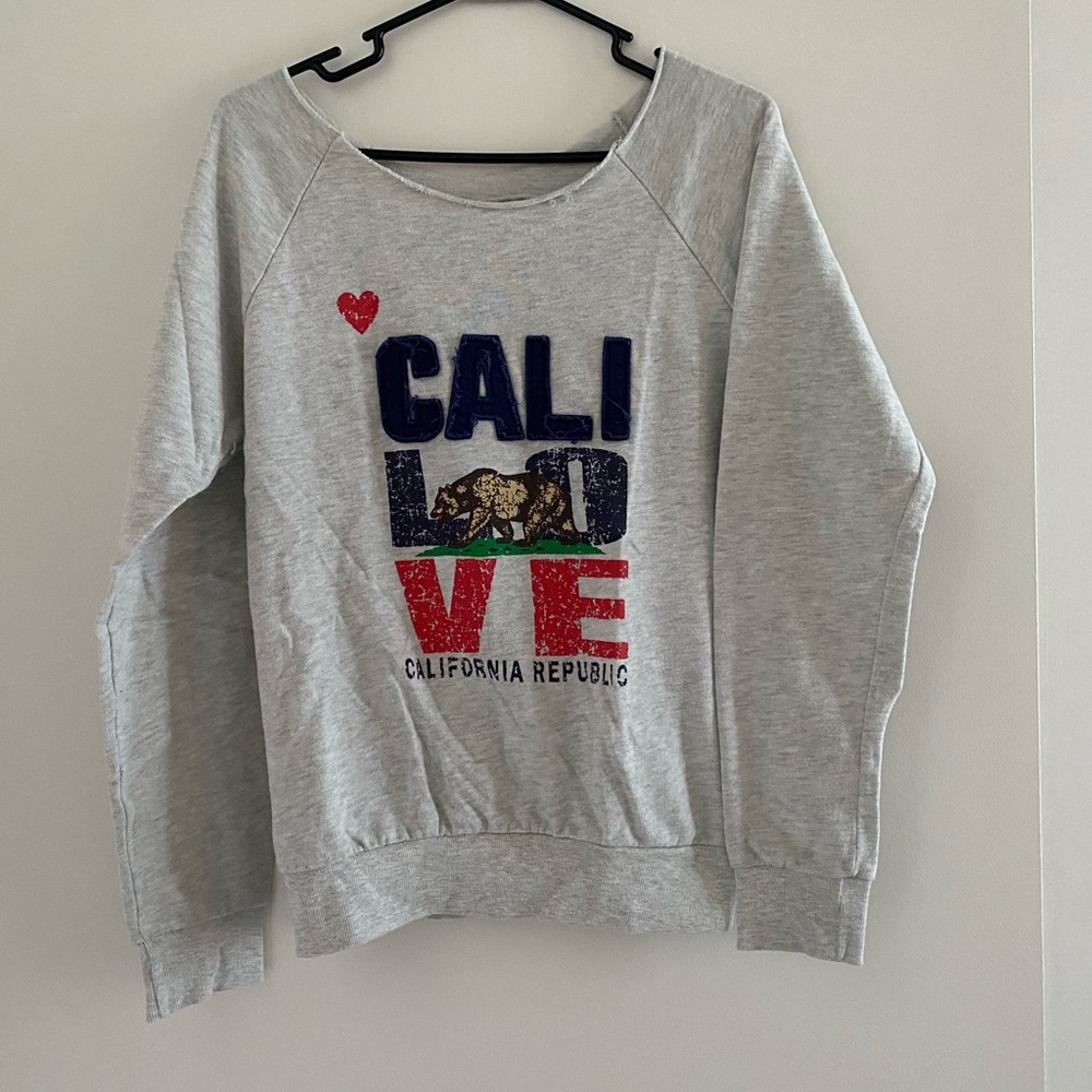 Cali Off The Shoulder Sweatshirt